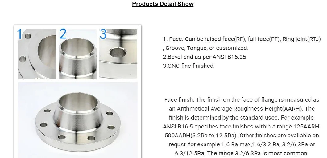 ASME/ANSI/DIN/GOST/BS En RF/FF/Rtj Wn/So/Threaded Flanges/Plate Flanges /Socket Flanges/Blind Carbon Stainless Forged Flanges