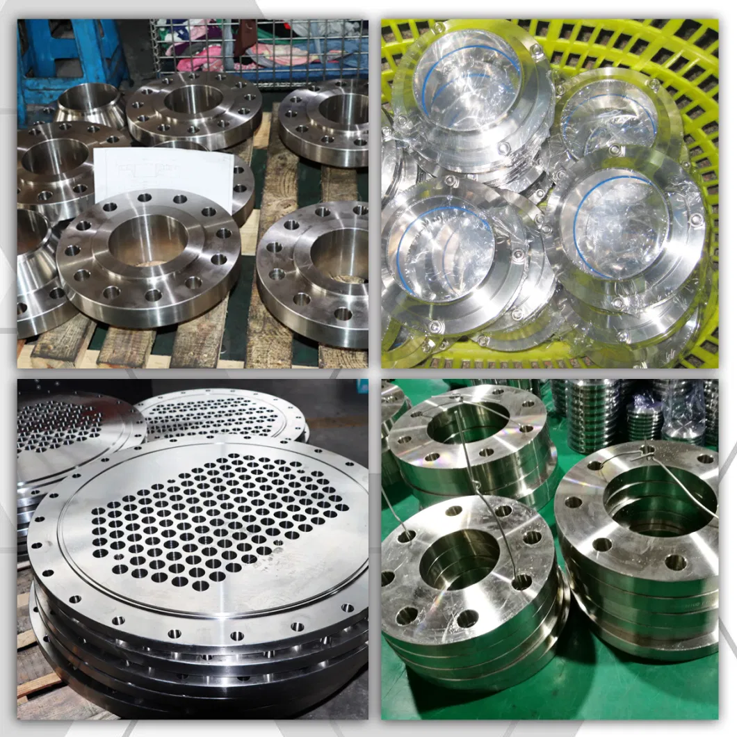 Stainless Steel Big Size JIS Weld Neck Flanges for Stainless Steel Tank Cap