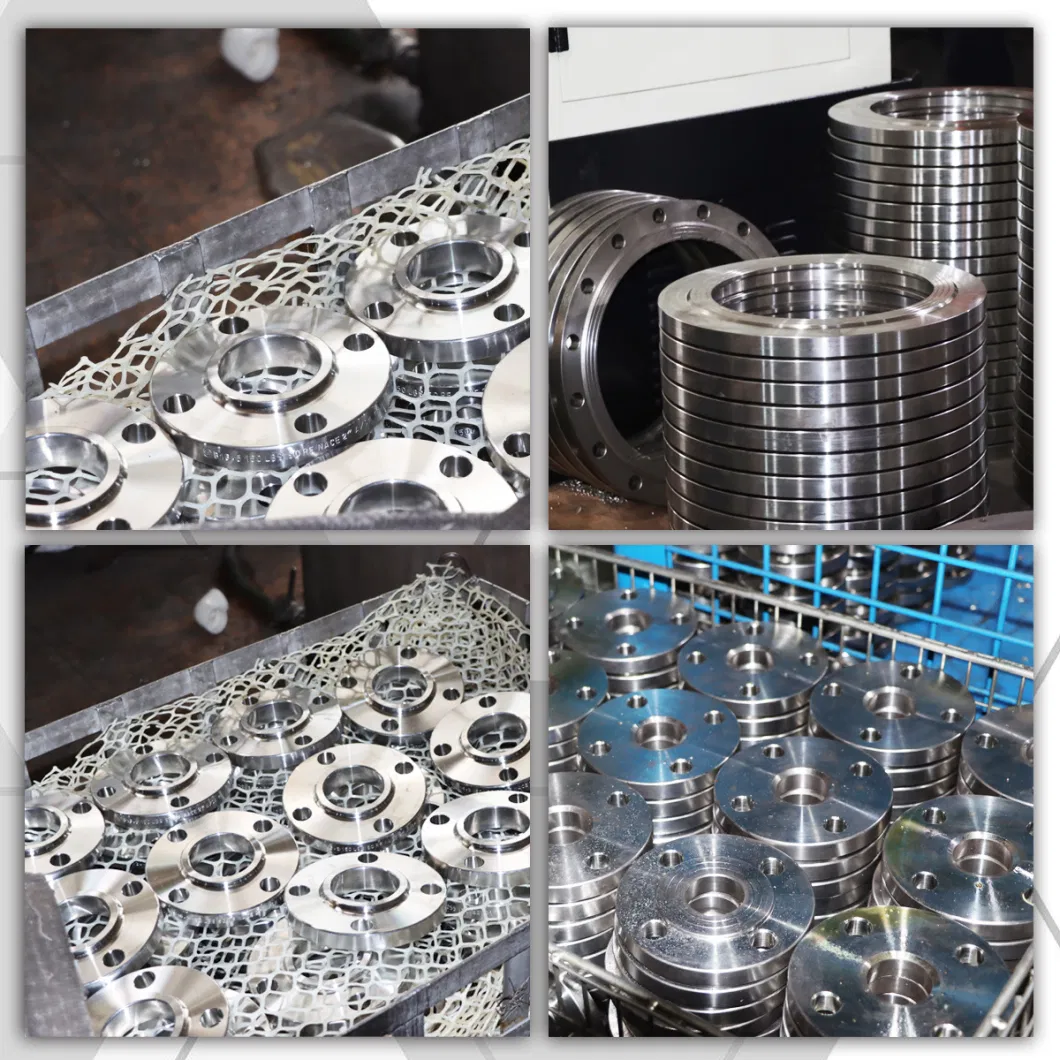 Stainless Steel Big Size JIS Weld Neck Flanges for Stainless Steel Tank Cap